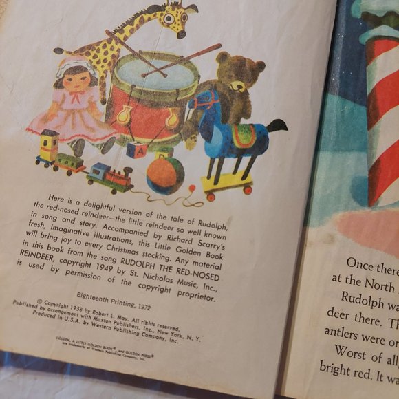 Rudolph the red nosed reindeer - Picture 5 of 7